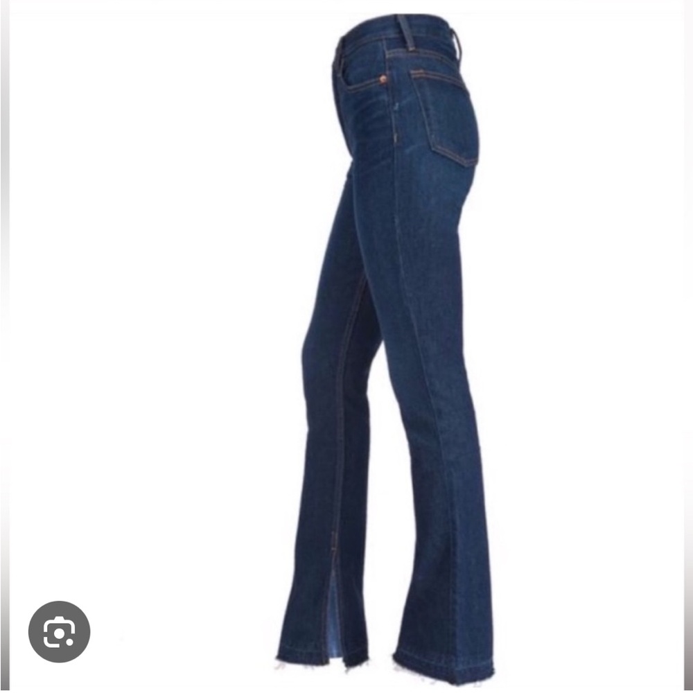 Re/done Elsa split flare denim - Picture 3 of 7